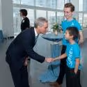 Photo Flash: Mayor Rahm Emanuel Visits The Joffrey Ballet