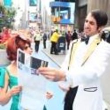 STAGE TUBE: Spiegelworld's Gaz & Penny Scout Times Square for EMPIRE