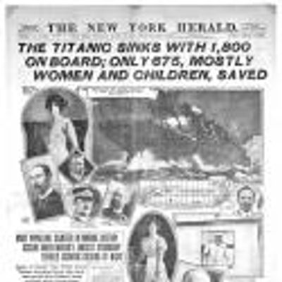 TITANIC TALES: STORIES OF COURAGE AND COWARDICE Premieres at Lincoln Center, 4/12