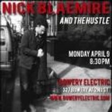Nick Blaemire and The Hustle To Play Bowery Electric, 4/9