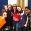 Photo Exclusive: Behind-the-Scenes of NICE WORK IF YOU CAN GET IT's Cast Recording…