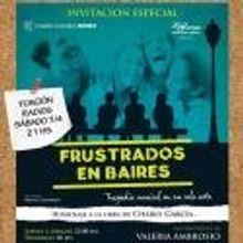 Buenos Aires Cuidad Cultural Conex Presents Charly Garcia Homage FRUSTRADOS EN BAIRES