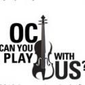 Orange County Musicians Invited to Play with Pacific Symphony, 4/30 & 5/1