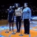 STAGE TUBE: PRISCILLA's Divas Perform National Anthem at New York Knicks Game