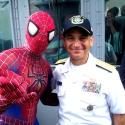 Photo Flash: SPIDER-MAN Welcomes Sailors Aboard USS Wasp for Fleet Week 2012