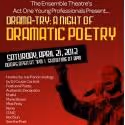 The Ensemble Theatre's Act One Presents DRAMA-TRY, 4/21