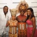 Photo Flash: Miami Heat's Dwayne Wade and Gabrielle Union Visit THE LION KING in…