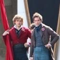New Photo of Eddie Redmayne and Aaron Tveit on LES MIS Film Set!