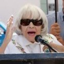 Carol Channing Pays Tribute at Marilyn Monroe Star Rededication Ceremony in Palm Spri
