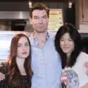 Photo Flash: SEMINAR Cast Unveils New Pizza at Two Boots!