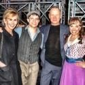 Photo Flash: Sting Visits NEWSIES!