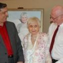 Photo Flash: Celeste Holm Portrait Unveiled at Lillian Booth Actors Home