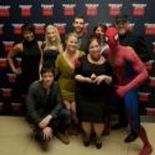 Photo Flash: SPIDER-MAN Parties with Everyday Heroes