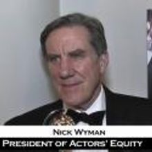 TV: Nick Wyman on AEA's Special Tony - 'Now Every Equity Actor Has a Tony!'