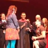 STAGE TUBE: LEGALLY BLONDE Castmates Get Engaged on Stage!