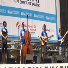 TV: 'The Craze' of ONE MAN, TWO GUVNORS Performs at Broadway in Bryant Park!