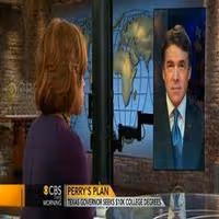 VIDEO: Gov. Rick Perry Visits CBS THIS MORNING Video