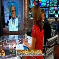 VIDEO: Dr. William Schaffner Discusses Meningitis Outbreak on CBS THIS MORNING