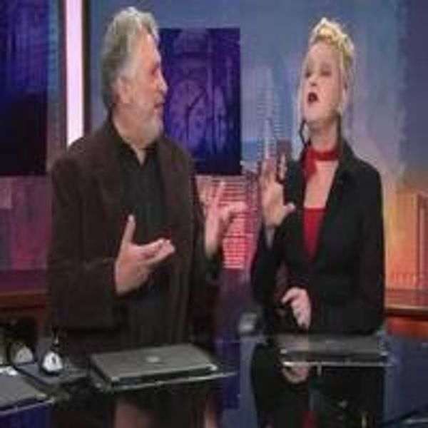 STAGE TUBE: KINKY BOOTS' Harvey Fierstein & Cyndi Lauper Visit WGN News - Chicago Theater Video