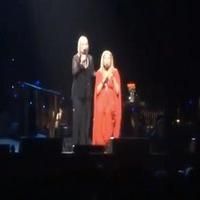 STAGE TUBE: Barbra Streisand & Sister Roslyn Kind Duet for the First Time on 'Get Happy/Happy Days'