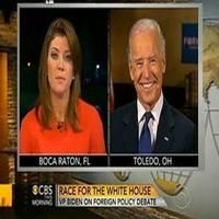 VIDEO: VP Joe Biden Discusses Last Night's Debate on CBS THIS MORNING