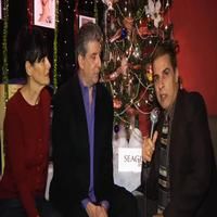 TV: Interviews and Behind the Scenes at SeaGlass's A CHRISTMAS TWIST Video