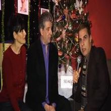 TV: Interviews and Behind the Scenes at SeaGlass's A CHRISTMAS TWIST