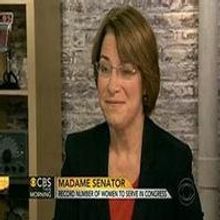 VIDEO: Sen. Klobuchar Talks 'Fiscal Cliff' on CBS THIS MORNING
