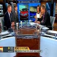 VIDEO: Auto Executives Talk Lincoln Brand on CBS THIS MORNING