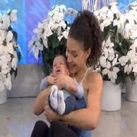 STAGE TUBE: Jenny Powers and Baby George Work Out on TODAY