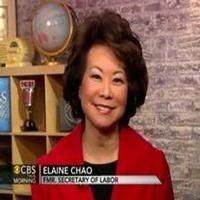 VIDEO: Former U.S. Sec. of Labor Chao Visits CBS THIS MORNING