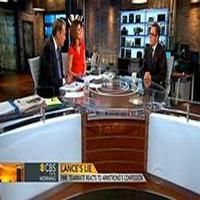 VIDEO: Former Armstrong Teammate Vaughters Visits CBS THIS MORNING