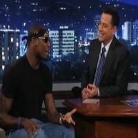 VIDEO: Jacoby Jones Discusses Touchdown Dance Moves on JIMMY KIMMEL