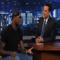 VIDEO: Jacoby Jones Discusses Touchdown Dance Moves on JIMMY KIMMEL Video
