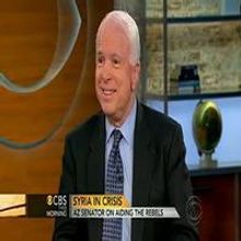 VIDEO: John McCain Talks Syrian Crisis on CBS THIS MORNING