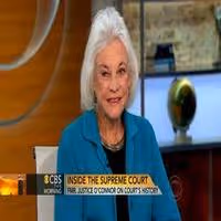 VIDEO: Ret'd Supreme Court Justice O'Connor Visits CBS THIS MORNING Video