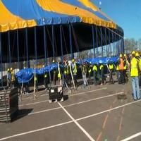 VIDEO: Cirque du Soleil's Big Top Goes Up in New York City for TOTEM