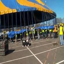 VIDEO: Cirque du Soleil's Big Top Goes Up in New York City for TOTEM