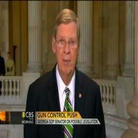 VIDEO: Sen. Johnny Isakson Talks Gun Control on CBS THIS MORNING Video