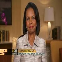 VIDEO: Condoleezza Rice Talks Boston Bombings on CBS