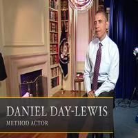 VIDEO: President Obama as Daniel Day Lewis in Steven Spielberg's OBAMA