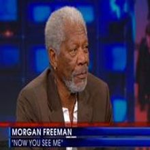 VIDEO: Morgan Freeman Explains 'The Big Bang' on THE DAILY SHOW