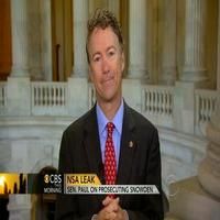 VIDEO: Sen. Rand Paul Talks NSA Surveillance on CBS THIS MORNING