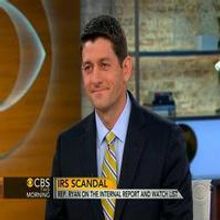 VIDEO: Paul Ryan Talks Edward Snowden on CBS THIS MORNING
