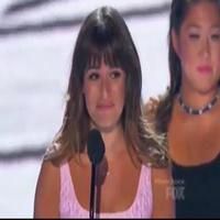 VIDEO: Lea Michele Accepts Award and Makes Heartfelt Speech at TEEN CHOICE AWARDS Video