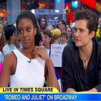 STAGE TUBE: Orlando Bloom & Condola Rashad Talk ROMEO & JULIET on GMA