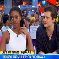 STAGE TUBE: Orlando Bloom & Condola Rashad Talk ROMEO & JULIET on GMA Video
