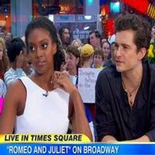 STAGE TUBE: Orlando Bloom & Condola Rashad Talk ROMEO & JULIET on GMA