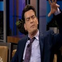 VIDEO: Charlie Sheen Talks Selma Blair 'Anger Management' Exit on LENO