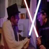 STAGE TUBE: Watch LES MISERABLES Lightsaber Showdown